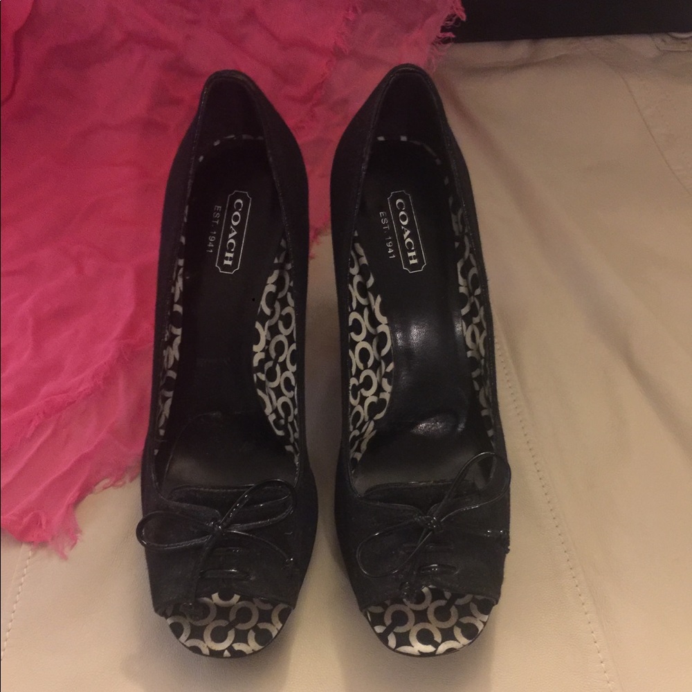 Coach Black Shoes